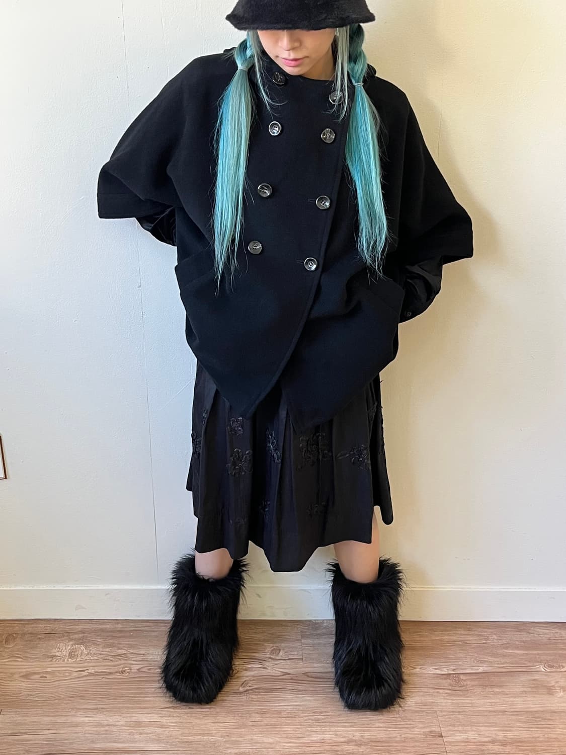 Espeyrac 언발란스 더블 코트 상품이미지6