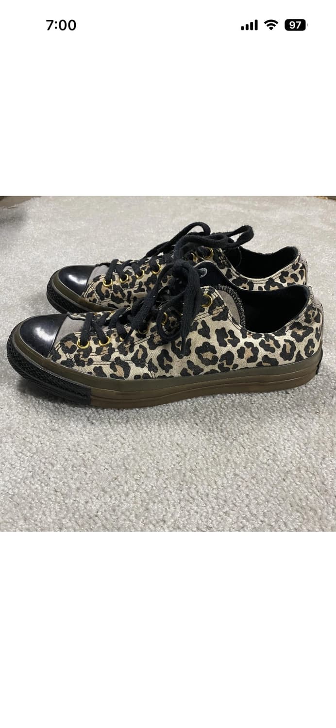 컨버스 레오파드 size 10 상품이미지1