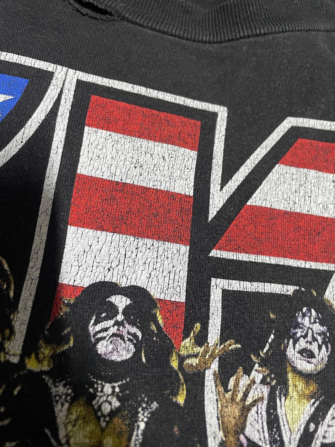 KISS 90s destroys 투어 빈티지 티셔츠 상품이미지7