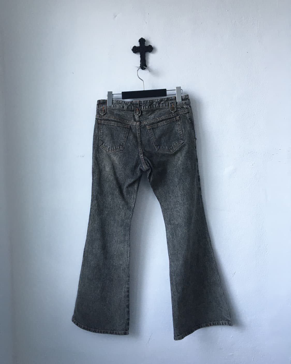 Gray boots cut pants 상품이미지3