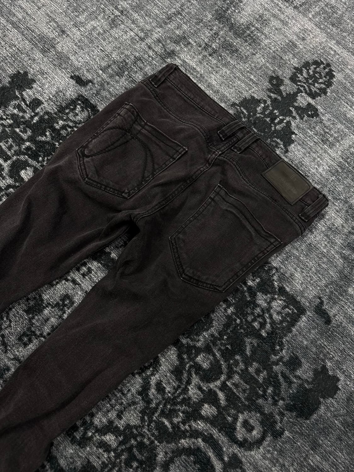No id 00s distressed slim denim pants 상품이미지8