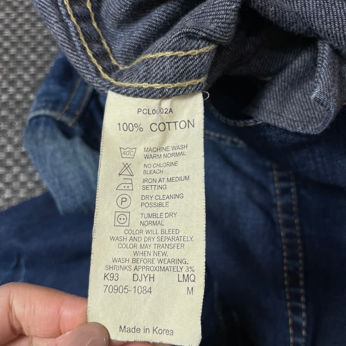 리바이스 진청 투포켓 데님 자켓 95 상품이미지6