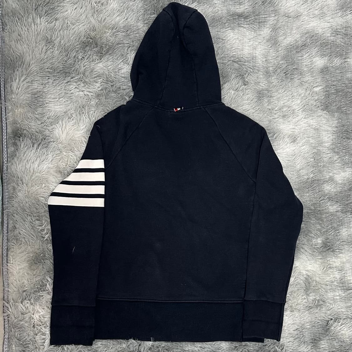 [A급/정품] 톰브라운 네이비 사선 후드집업 상품이미지8