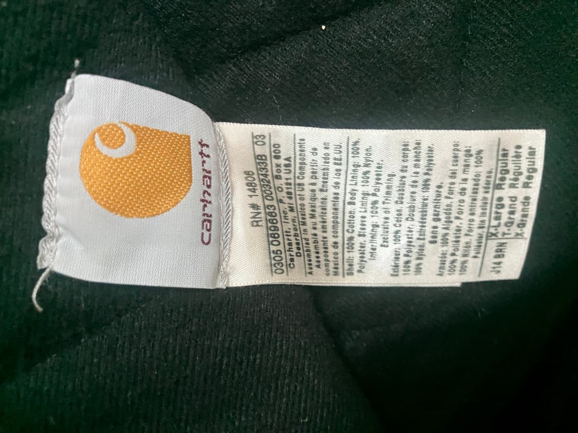 칼하트 j97 산타페 brn xl 상품이미지3