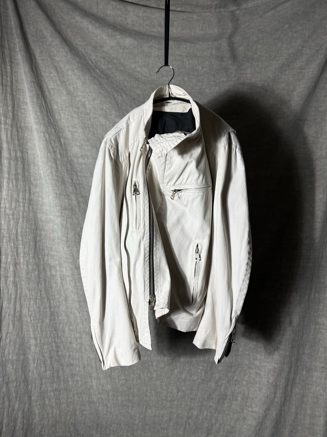 Ann Demeulemeester 10SS 3Zip Asym jacket 상품이미지2