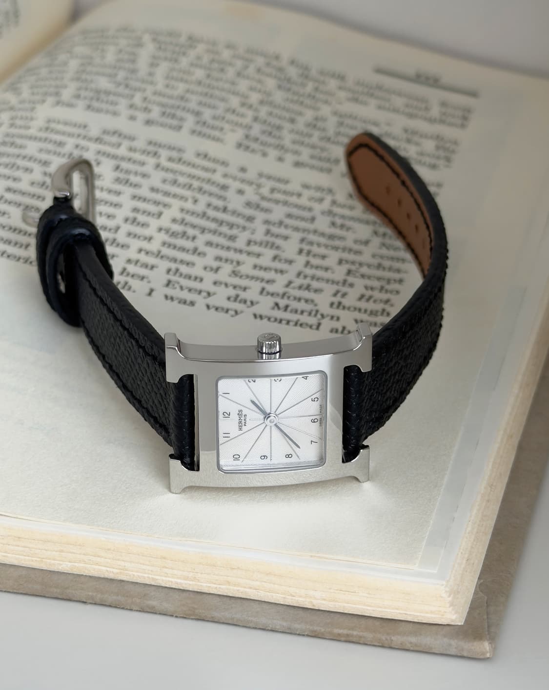 에르메스 H아워 PM사이즈 시계 상품이미지5