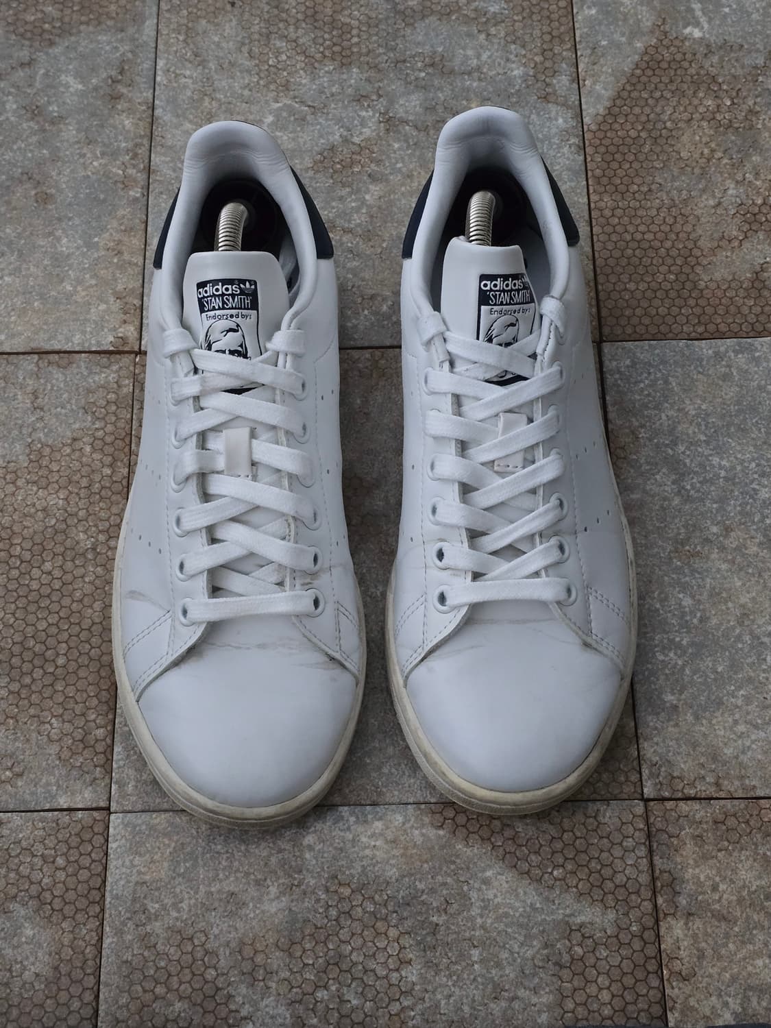 (245)아디다스 스탠스미스 화이트 네이비  상품이미지1