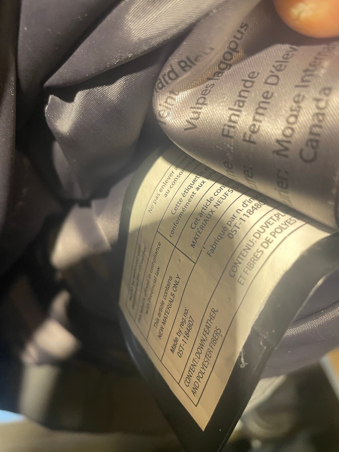 무스너클 패딩 xl  상품이미지7