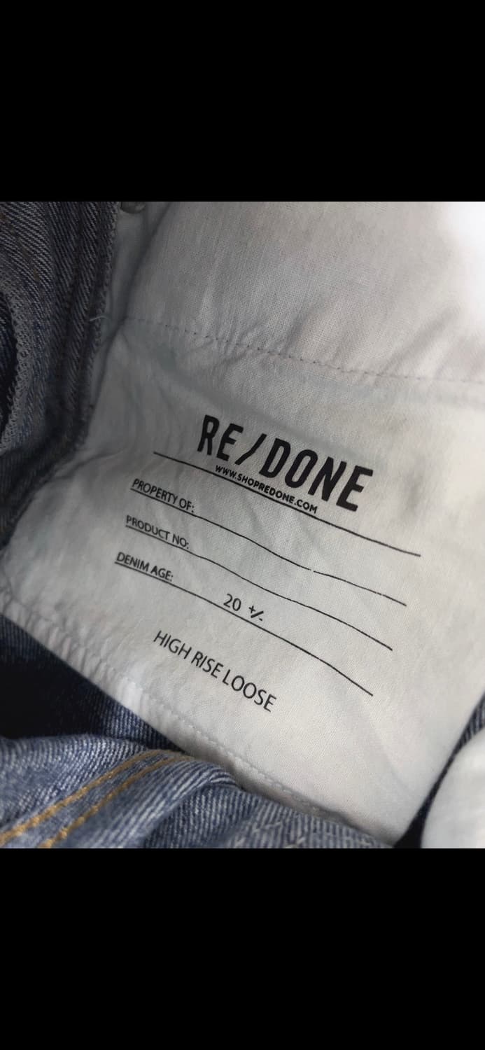 리던 워시드 데님 상품이미지7