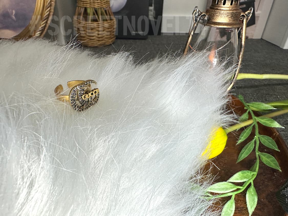 구찌 클래식 GG 이니셜 반지 골드 상품이미지2