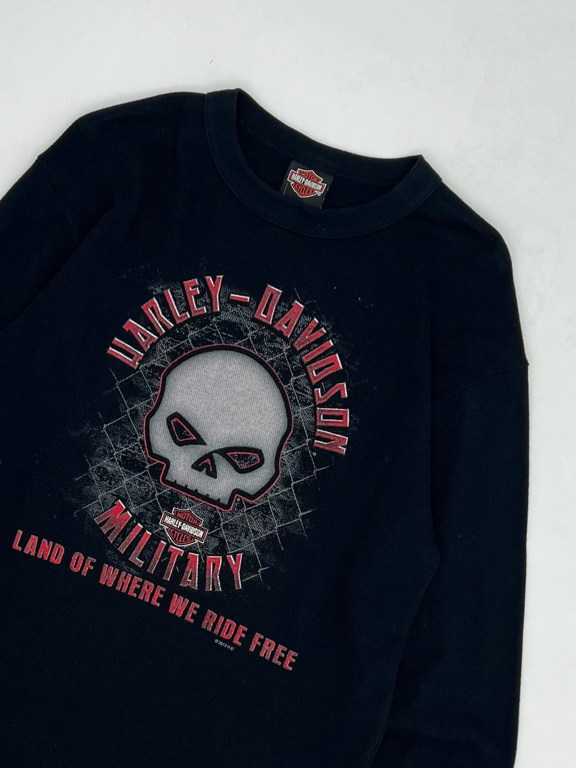 할리 데이비슨 프린팅 롱슬리브 상품이미지2