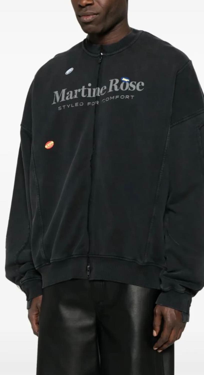 마틴로즈 오버사이즈 집업 맨투맨 상품이미지3