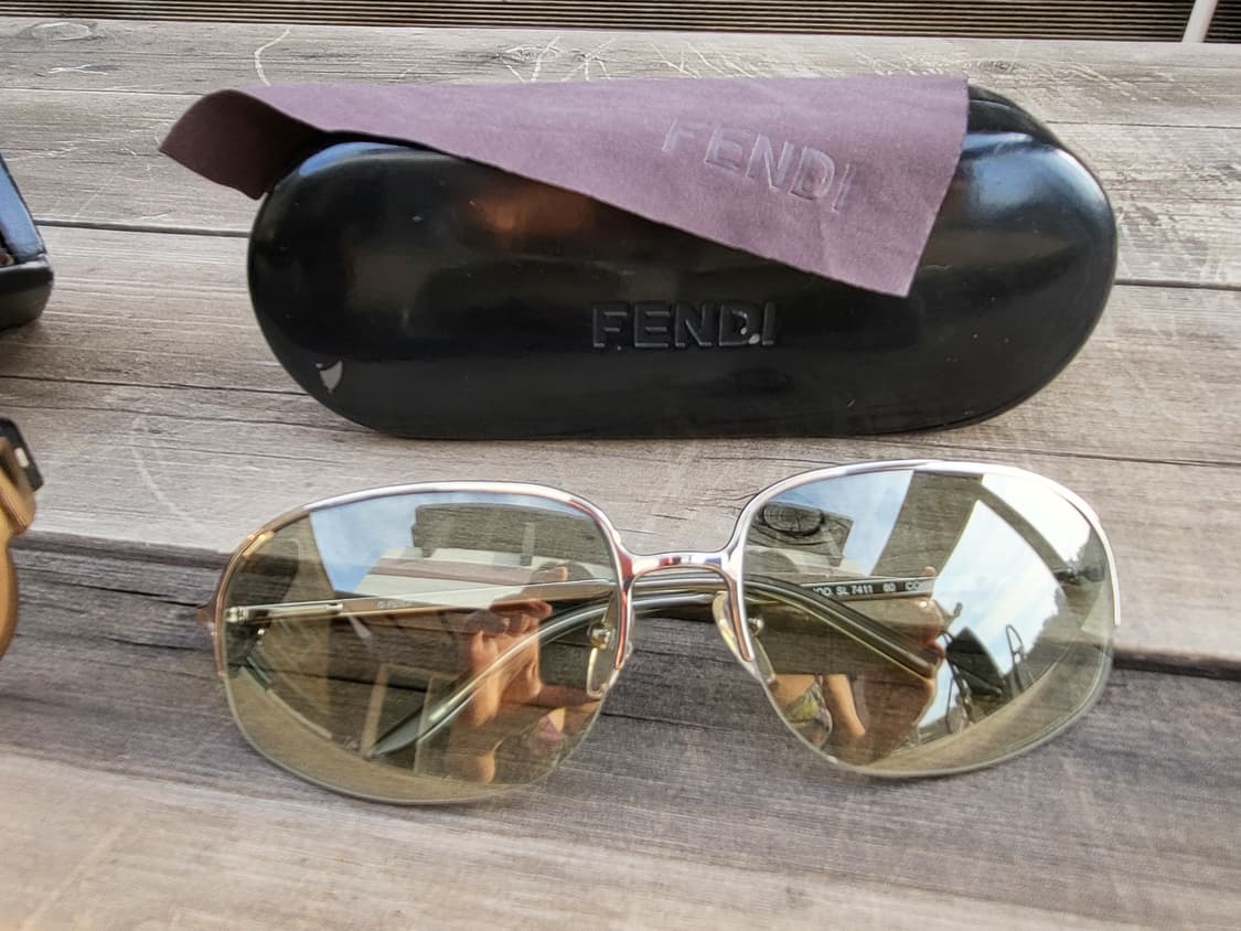 일본구매 정품 펜디 실번 반무테 선글라스 F 상품이미지1