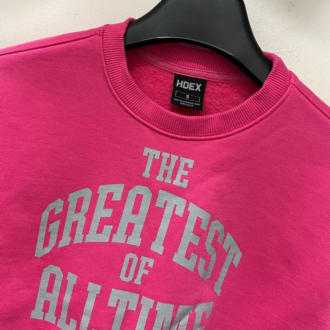 HDEX 에이치덱스 우먼스 고트 스웨트 맨투맨 S 상품이미지3