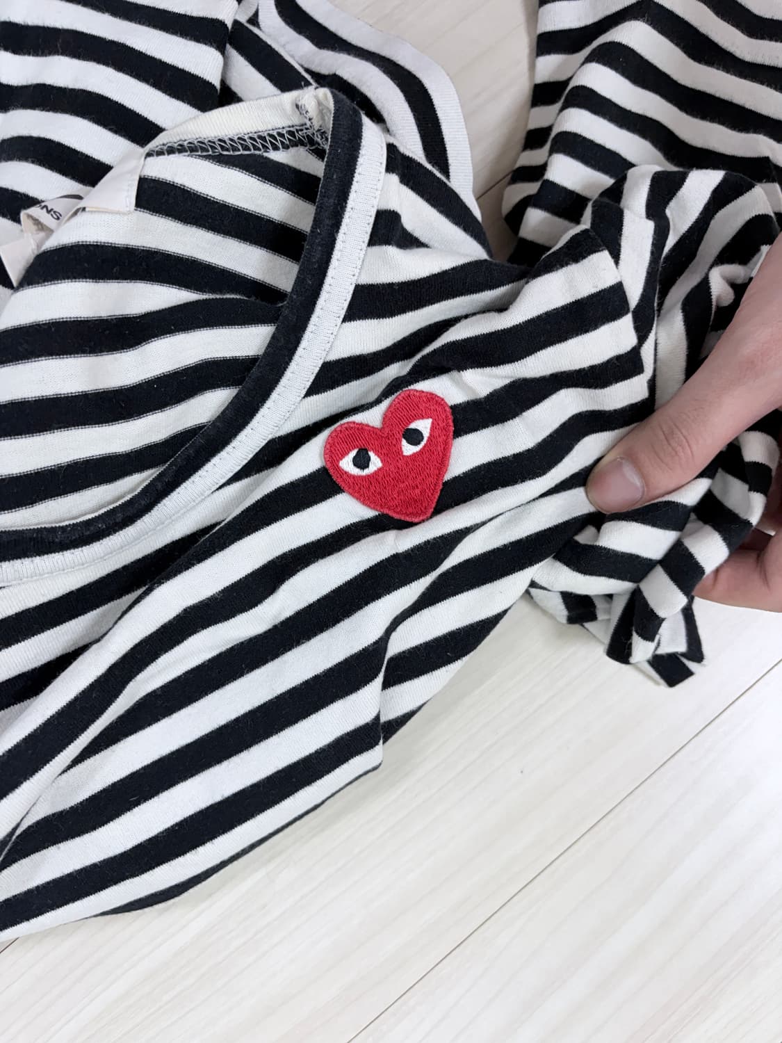 꼼데가르송 스트라이프 롱슬리브, 긴팔 상품이미지7