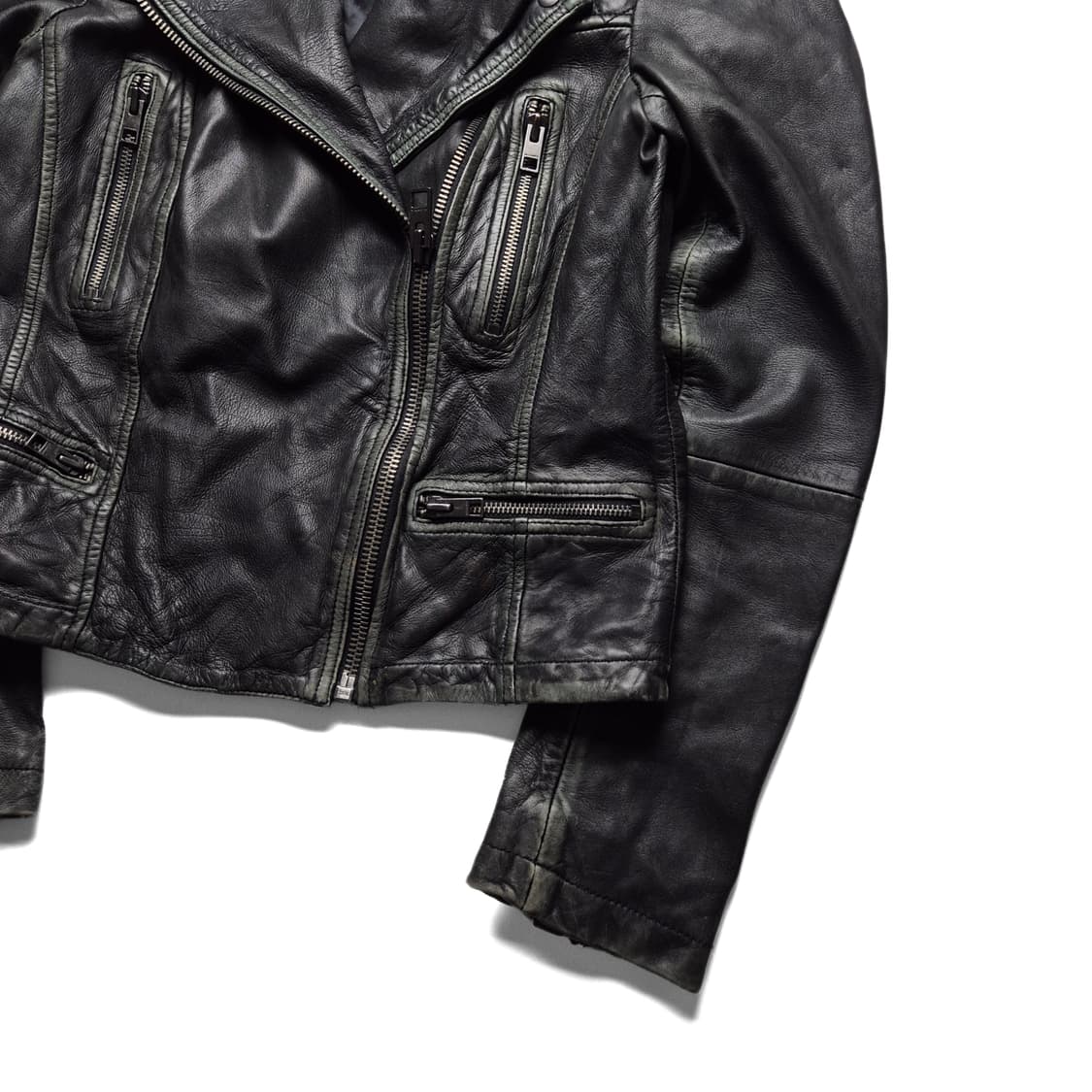 [S] 올세인츠 카고 바이커 레더자켓 상품이미지6