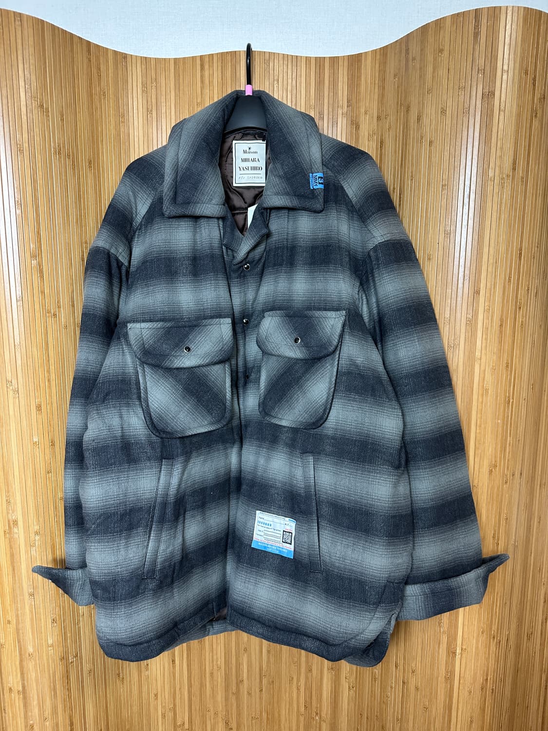 미하라 야스히로 패디드 셔츠 상품이미지3