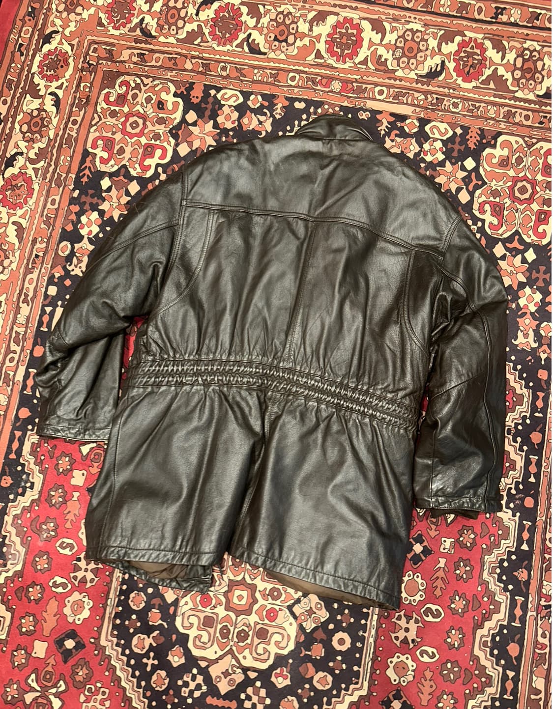 ( XXL ) 가죽코트 워크웨어 밀리터리 아메카지 빈티지가죽 가죽카코트 상품이미지4