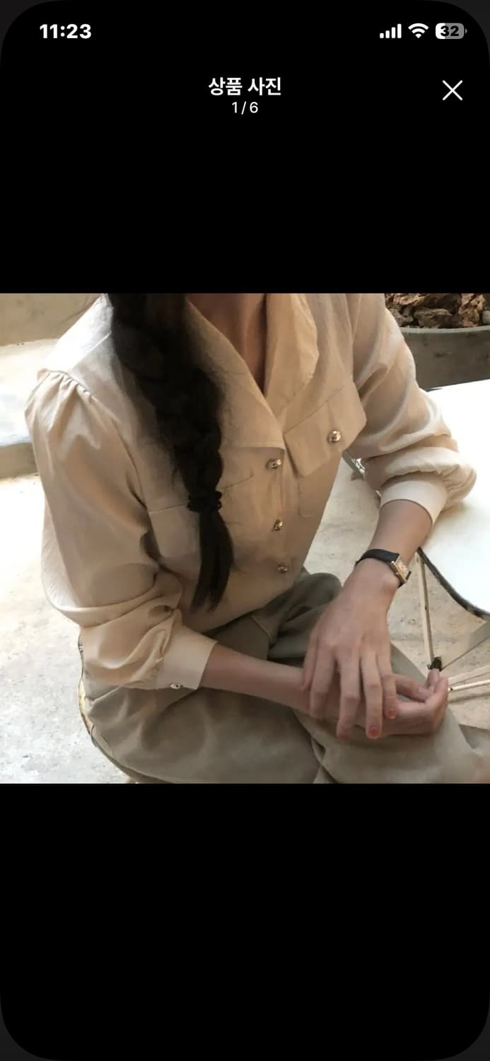 메종메츄 카라 블라우스 하객룩 상품이미지1