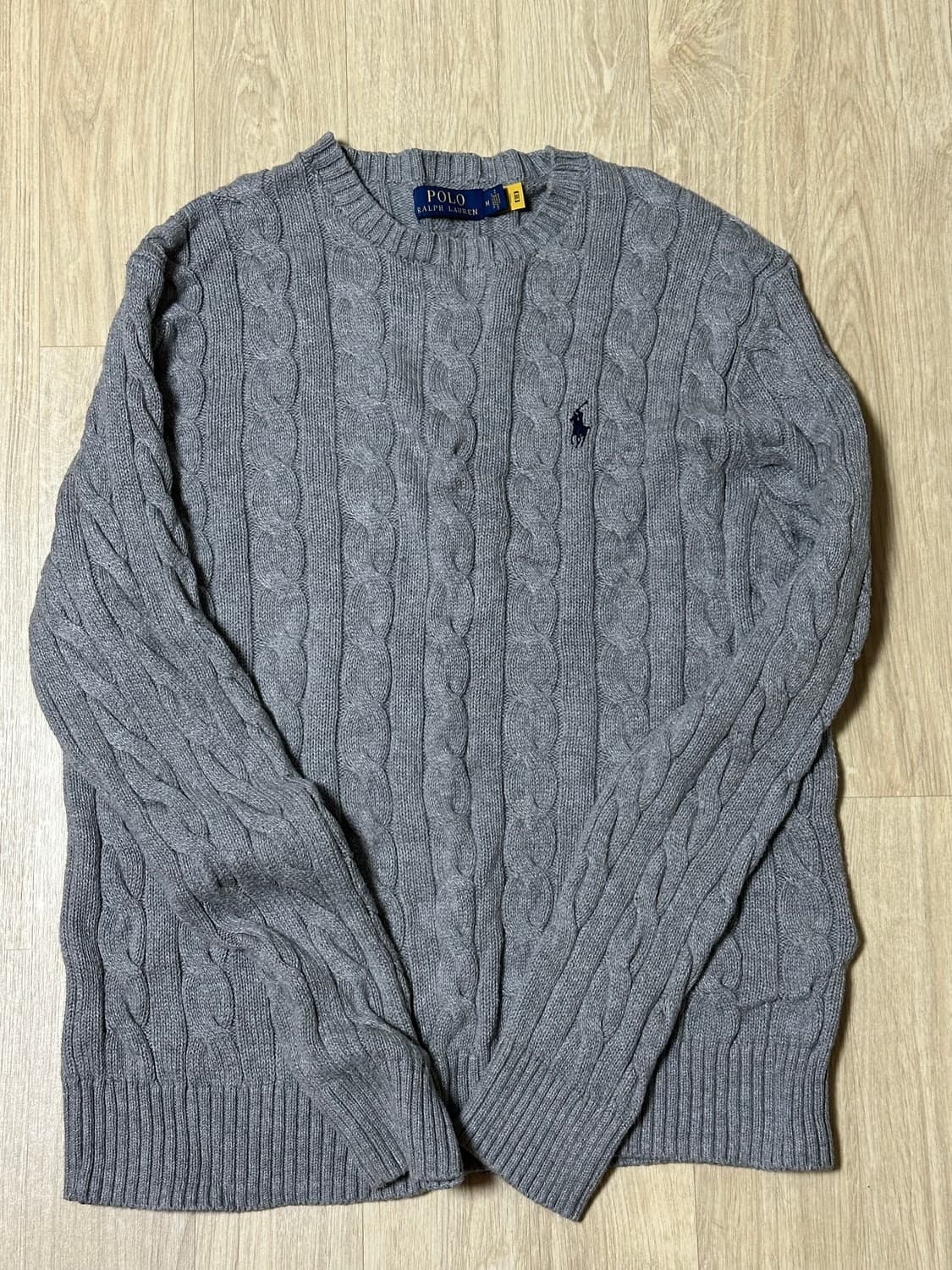 폴로 케이블 니트 상품이미지1