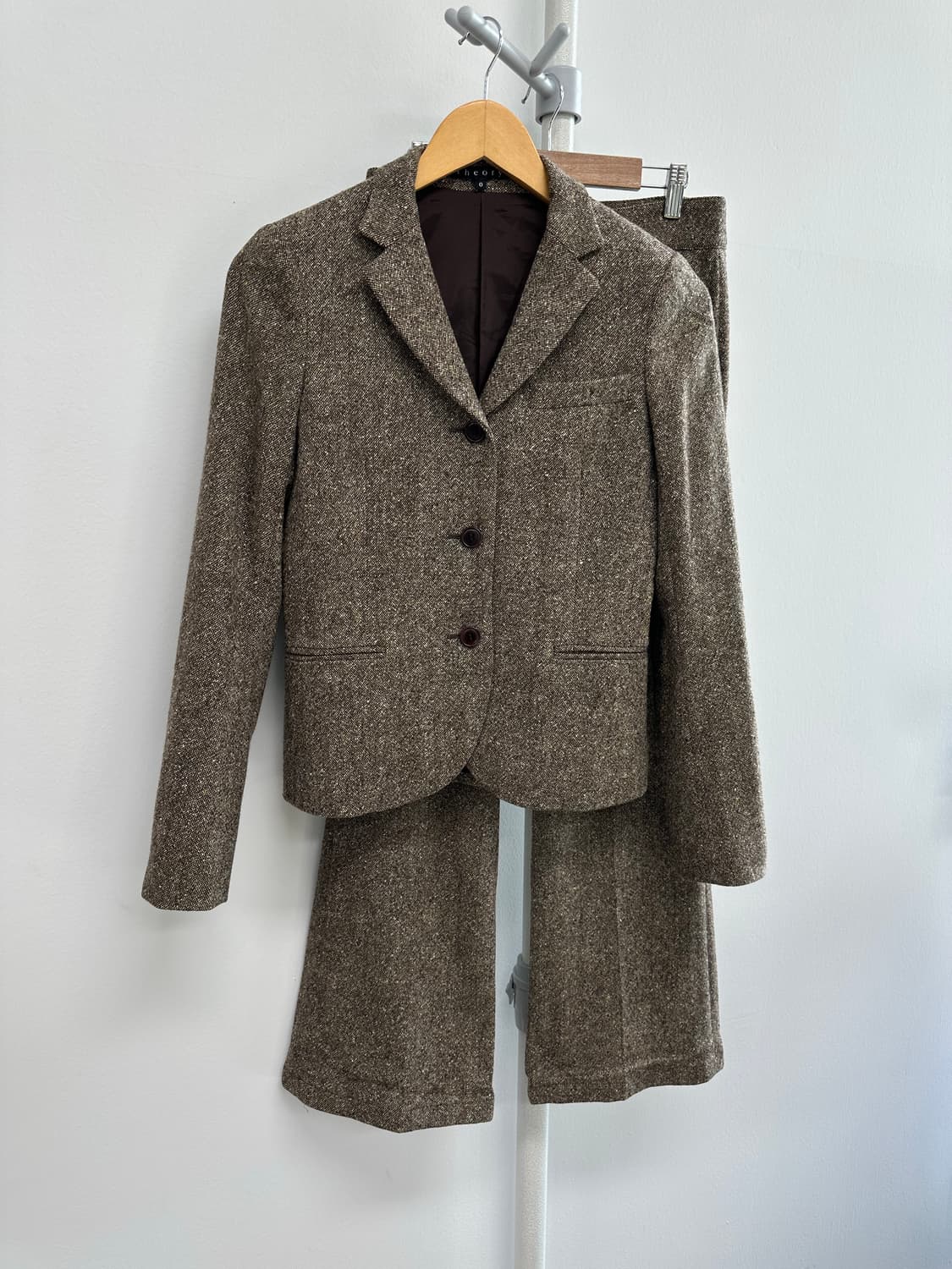 띠어리 트위드 투피스 셋업 상품이미지1