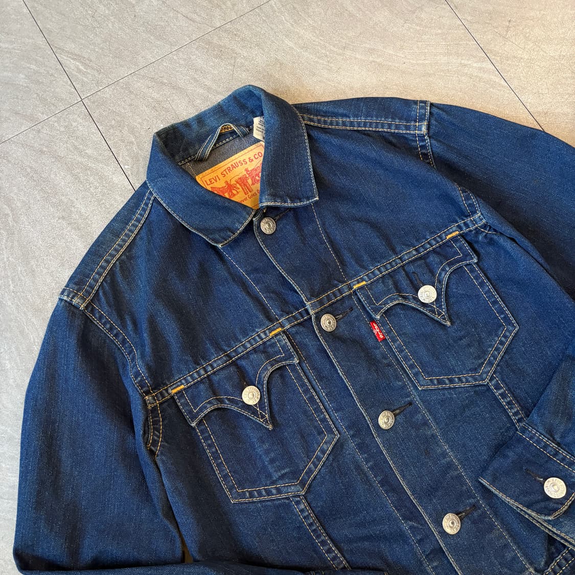 리바이스 정품 데님 타입 1 자켓 상품이미지2