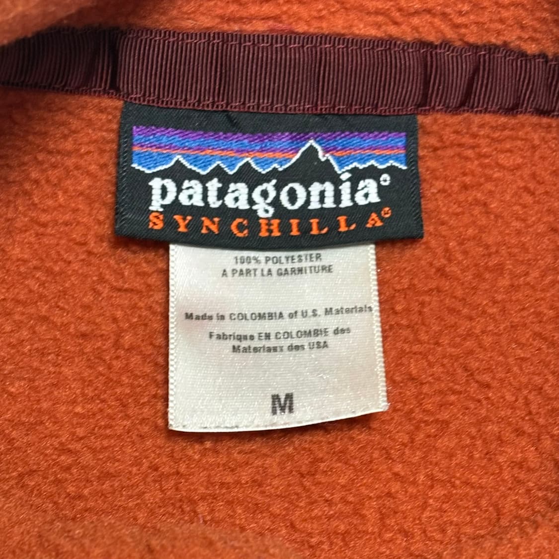 00s 파타고니아 신칠라 오렌지 상품이미지3