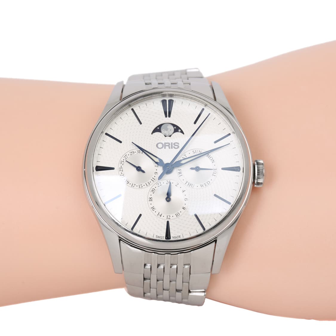 오리스 시계 아뜰리에 컴플리케이션 40mm 문페이즈 워치 상품이미지9