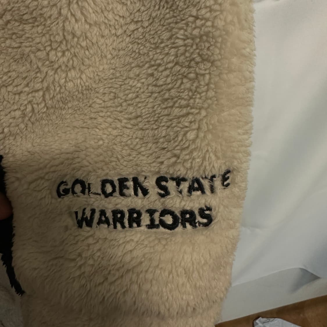NBA 골든스테이트 워리어스 뽀글이 후드집업 S 상품이미지5
