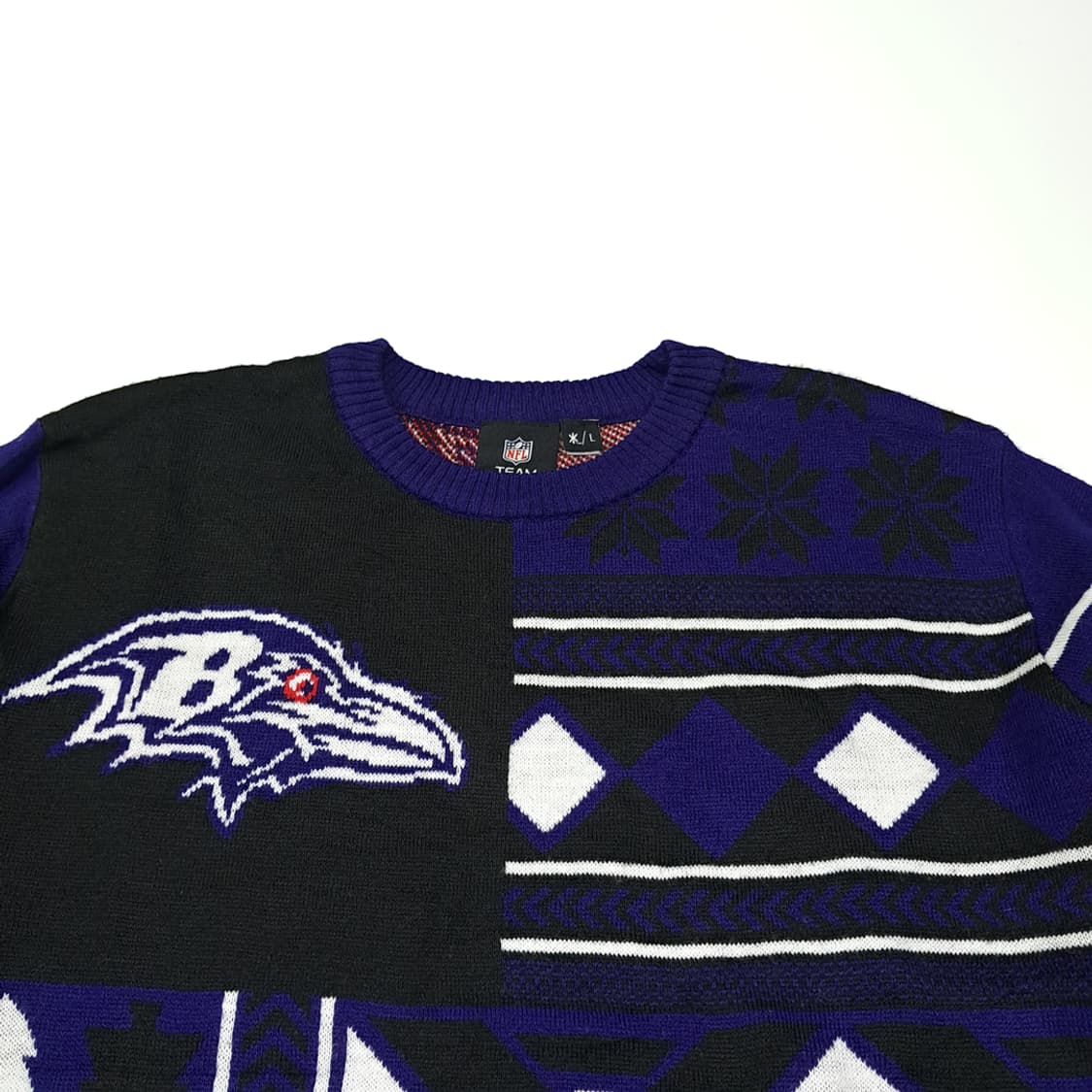 CL113 L NFL Team Apparel 볼티모어 레이븐스 패치워크 상품이미지2