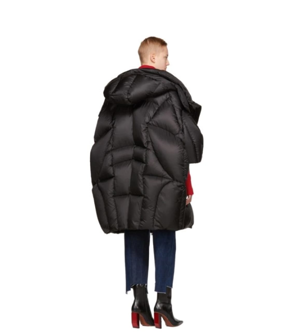 첸펭 Chen Peng 오버사이즈 롱 다운 코트 여성 상품이미지8