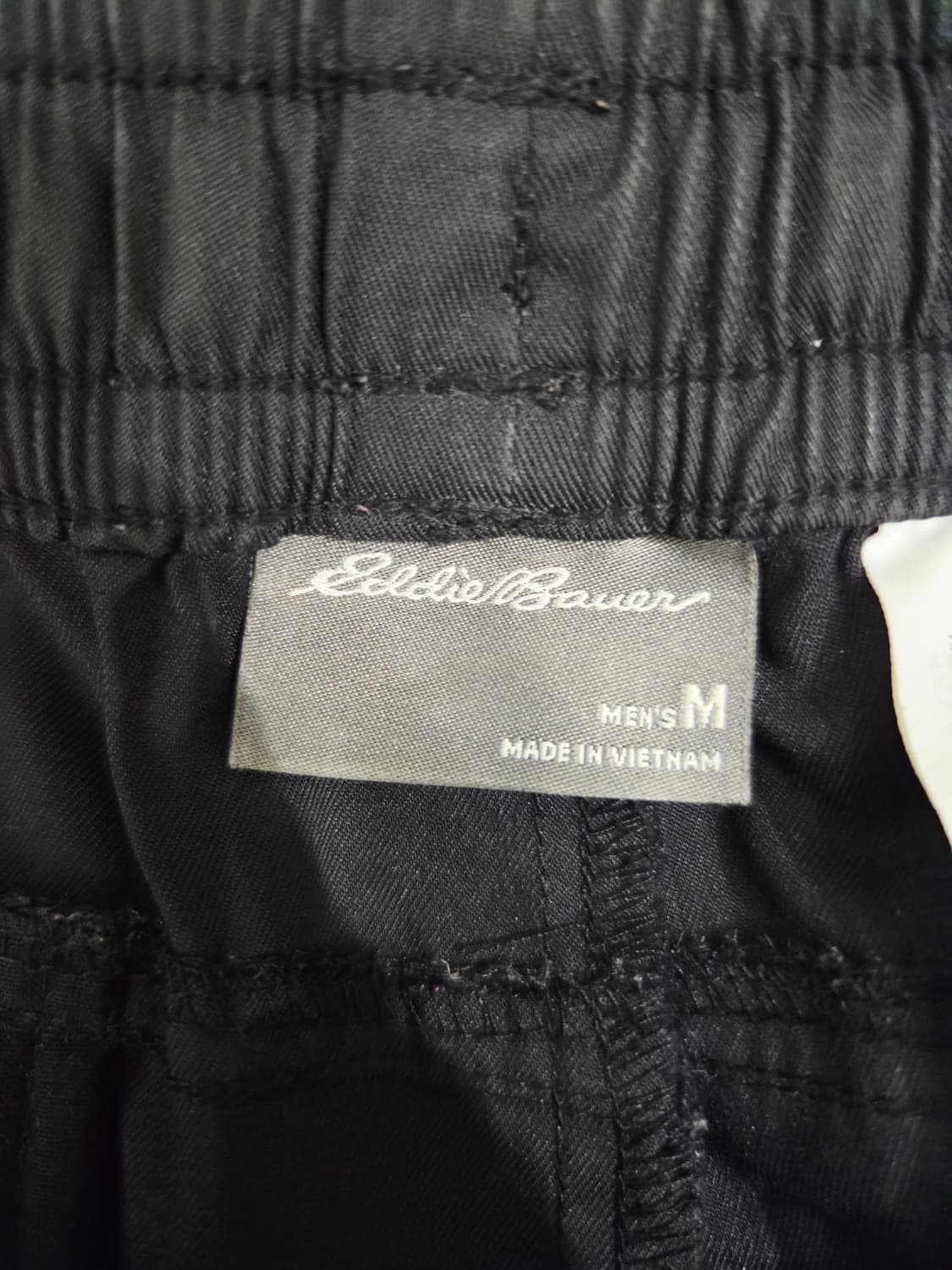 에디바우어 블랙 카고 밴딩 조거팬츠_M 상품이미지6