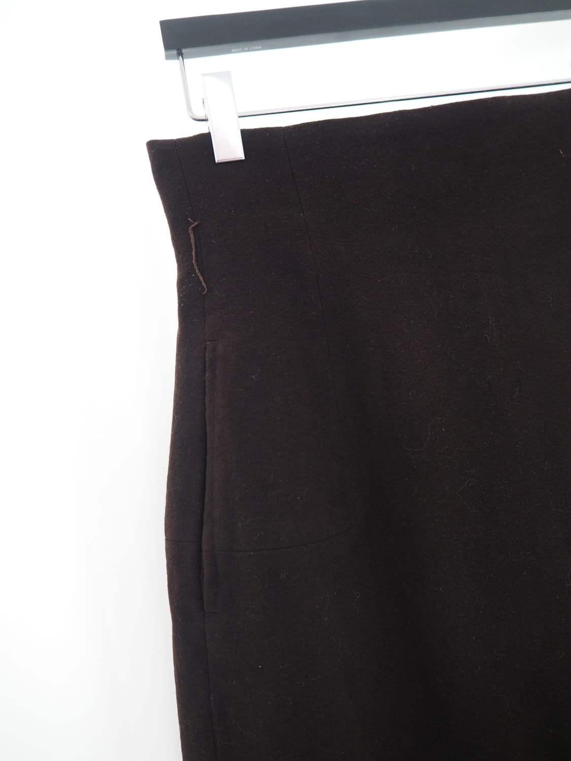 YOHJI YAMAMOTO wool skirt  상품이미지3