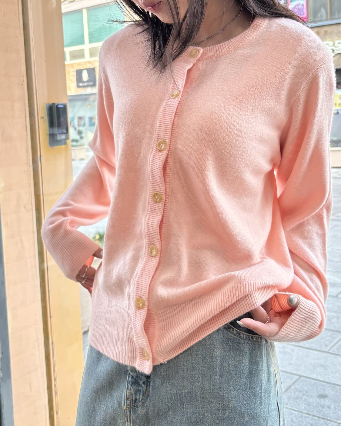 일본빈티지 니트 가디건 상품이미지3