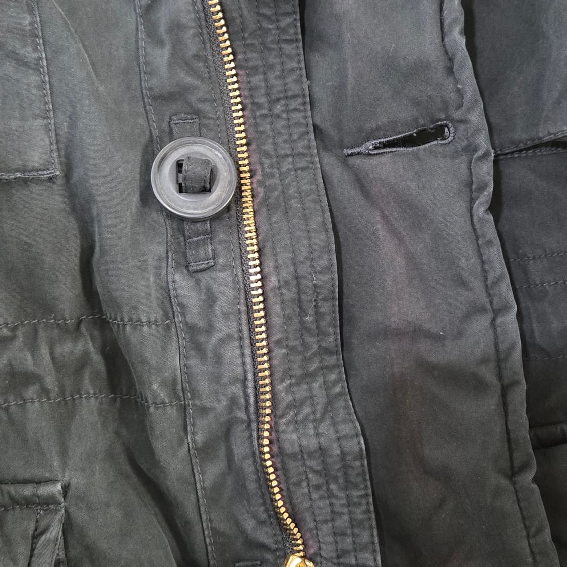 데님앤서플라이 밀리터리 패딩 XS 상품이미지7