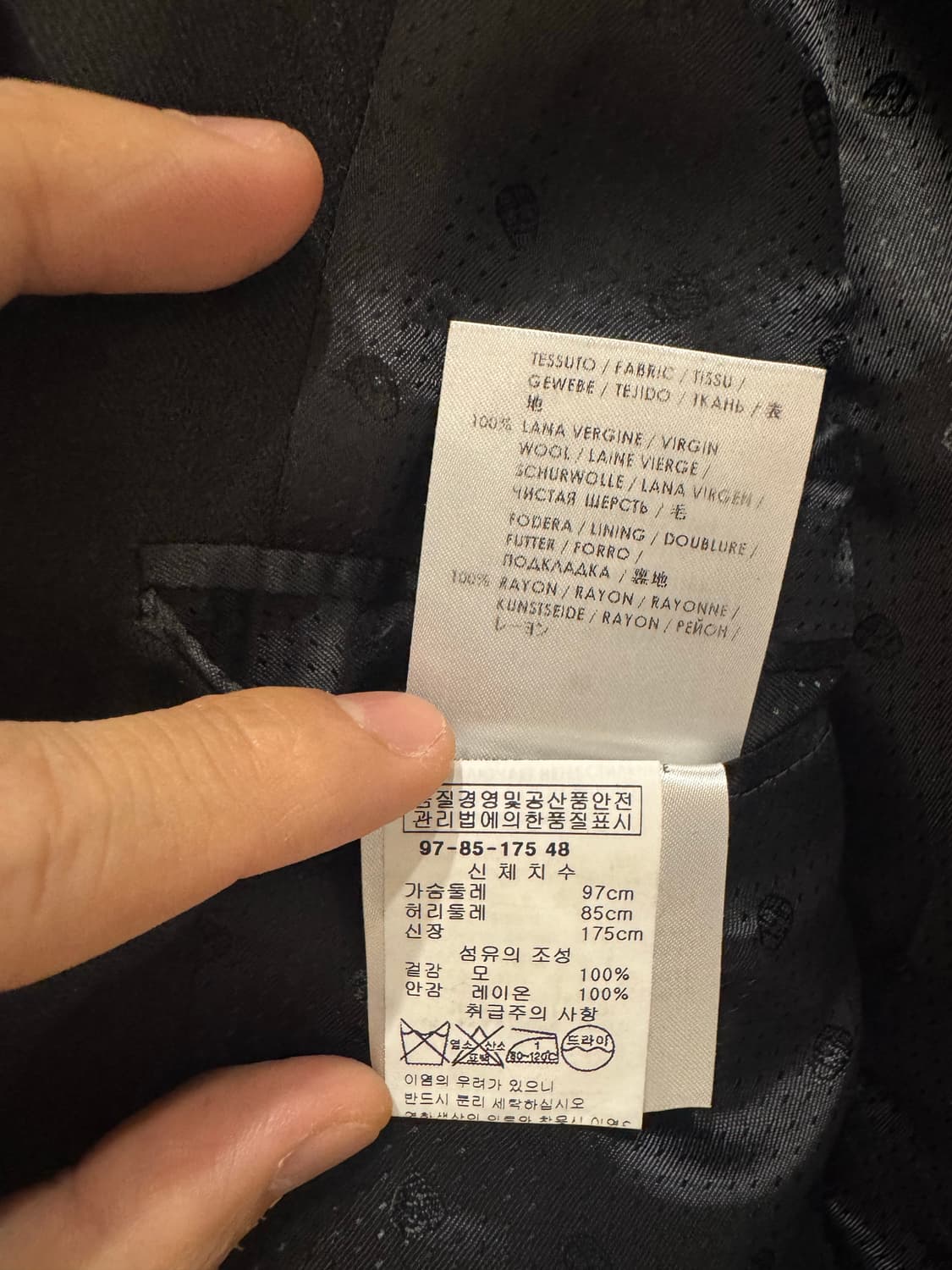 알렉산더 맥퀸 블랙 스컬 블레이저 48 상품이미지4