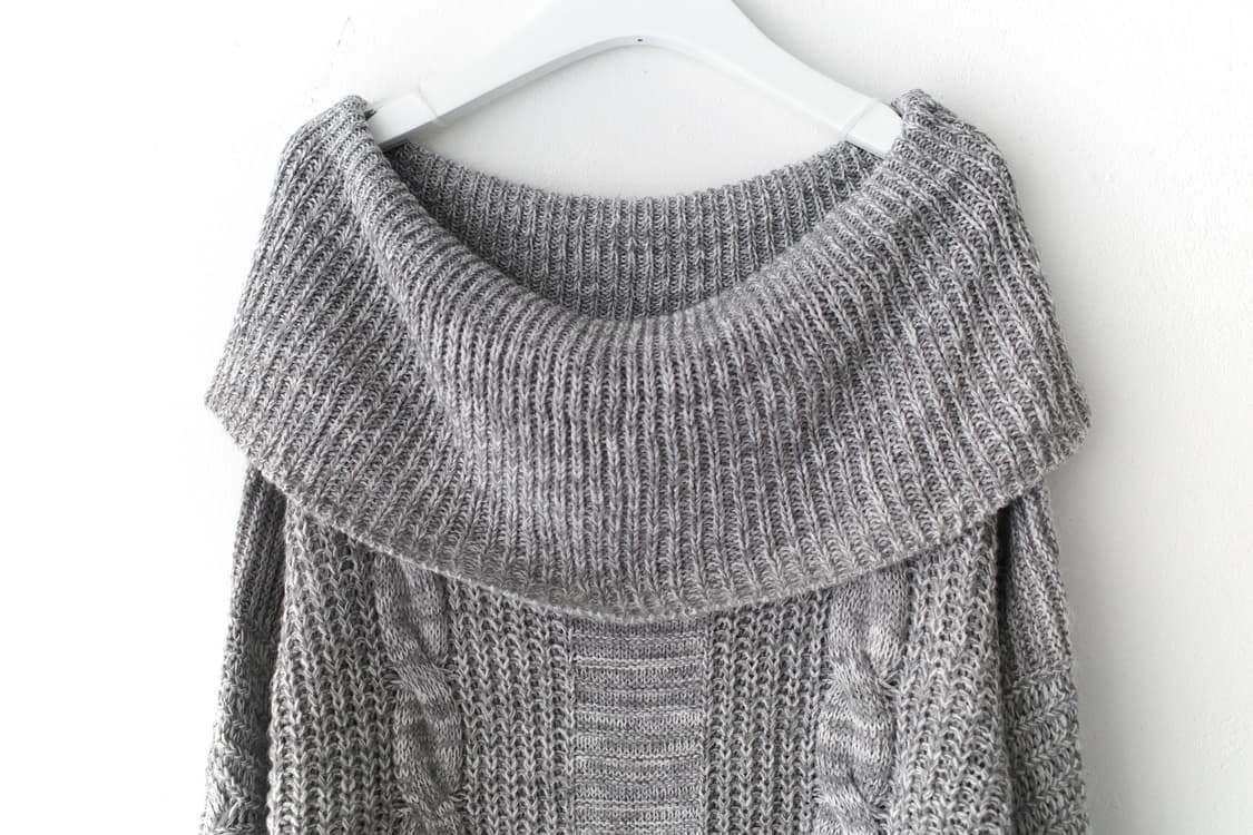 draping long knit  상품이미지3