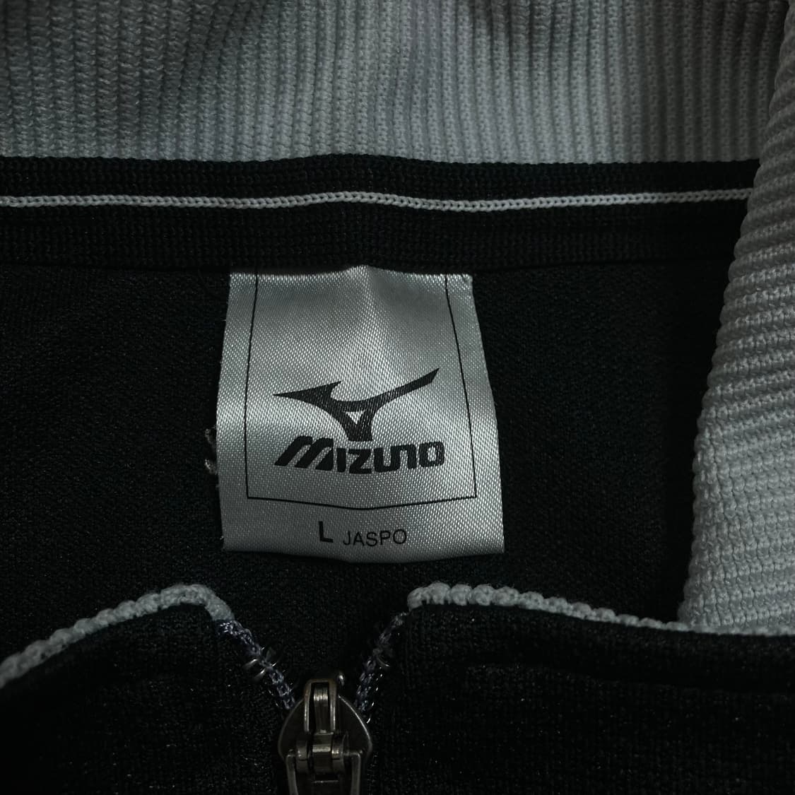 미즈노 스몰 로고 블랙 트랙탑 져지 상품이미지3