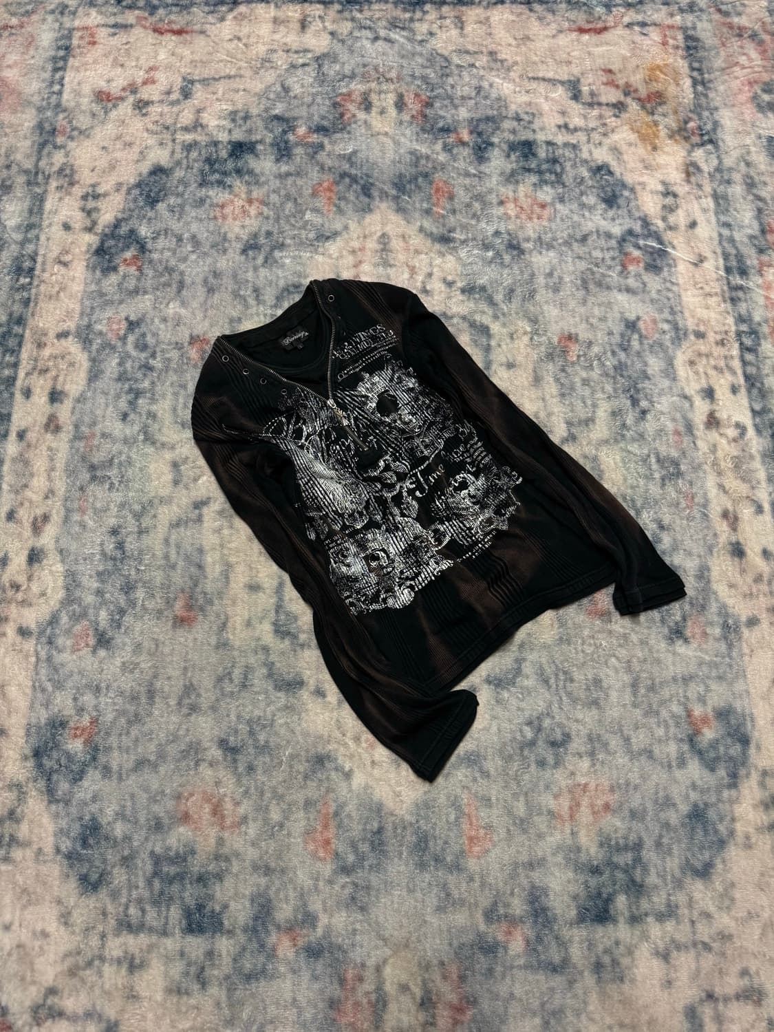 Bernings sho 00s zipper layered vkei cut 상품이미지1