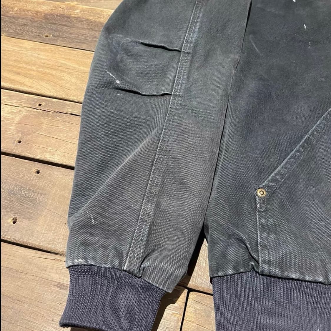 BERNE 90s 빈티지 후디드 워크 자켓 상품이미지3