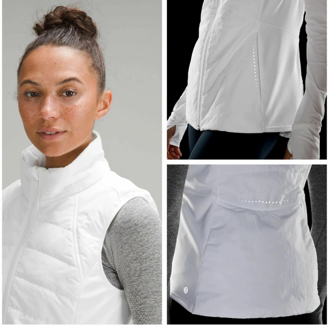 룰루레몬 다운 베스트 화이트 ~55 상품이미지1