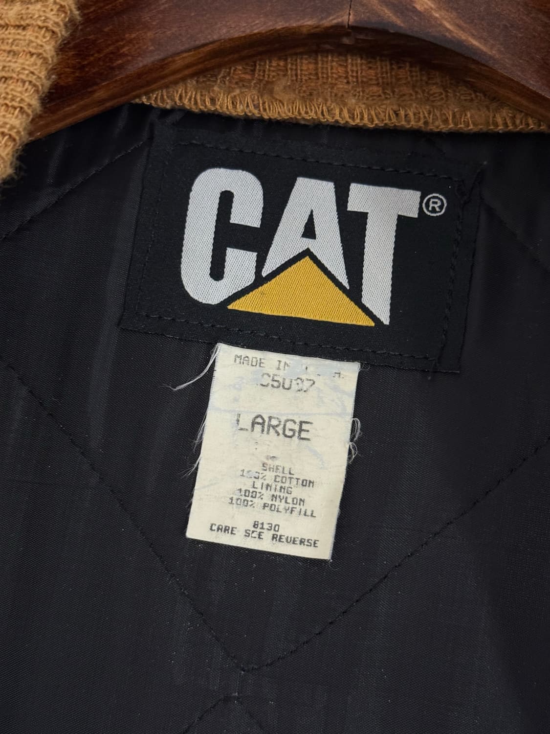 (L) USA CAT 캐터필라 Duck Canvas Work Vest  상품이미지8