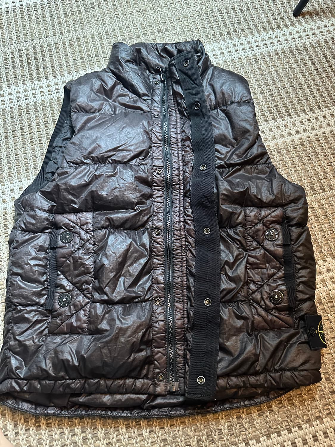 스톤아일랜드 남성 패딩 조끼 S(90-95) 상품이미지4