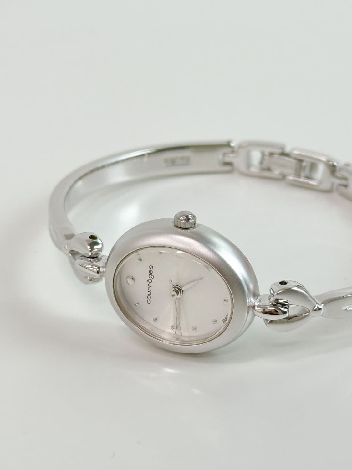 courreges / 꾸레쥬 실버 뱅글 시계  상품이미지1