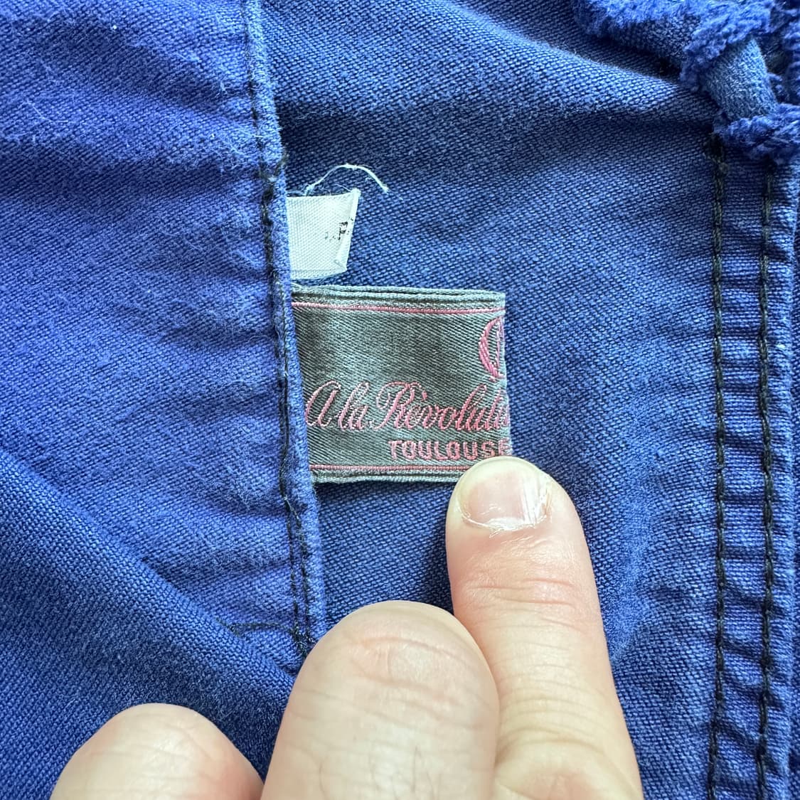 60s 프렌치 몰스킨 카펜터 워크 팬츠 34-36 상품이미지5