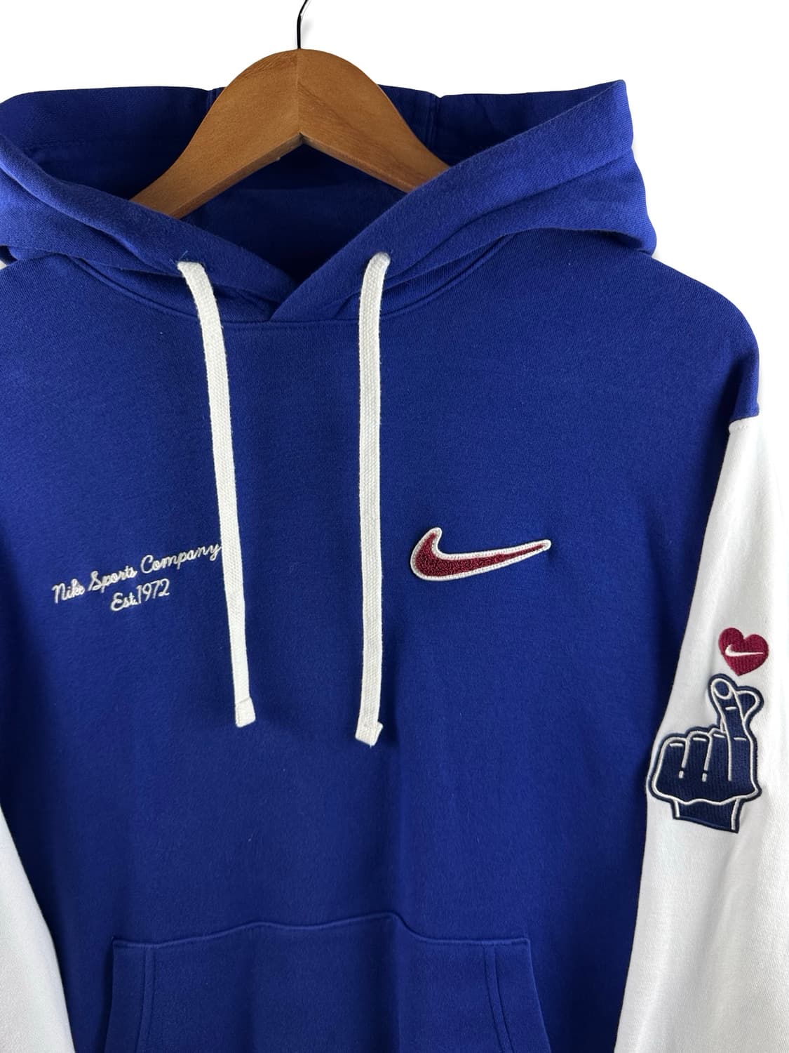 나이키 NSW 클럽 풀오버 후드 블루2928 상품이미지3