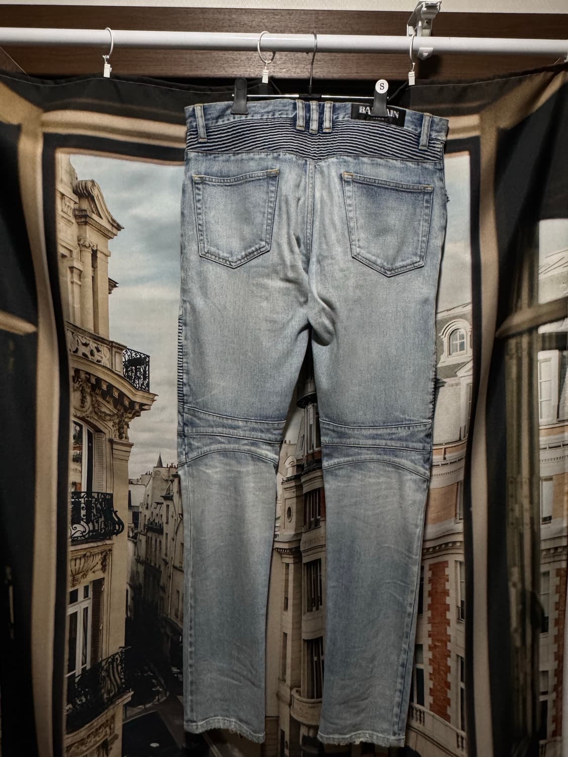 발망 디스트로이드 연청 바이커진 30 상품이미지2