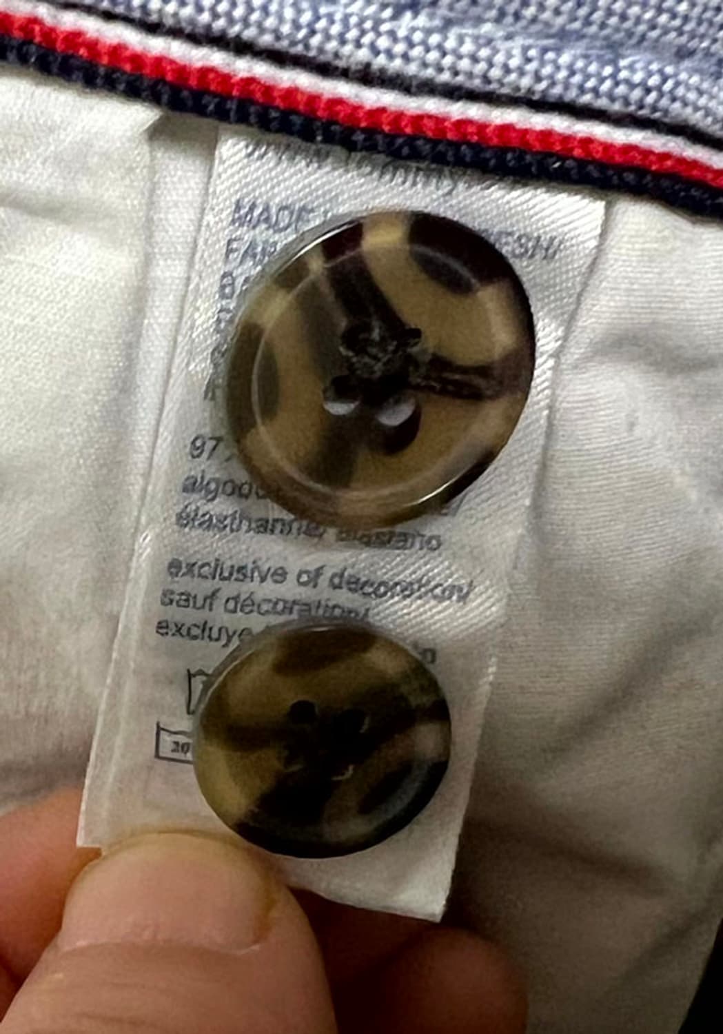 타미힐피거 남자 면 반바지 솔리드 카키 캐주얼 스판좋음 기본 XXL 36 상품이미지5