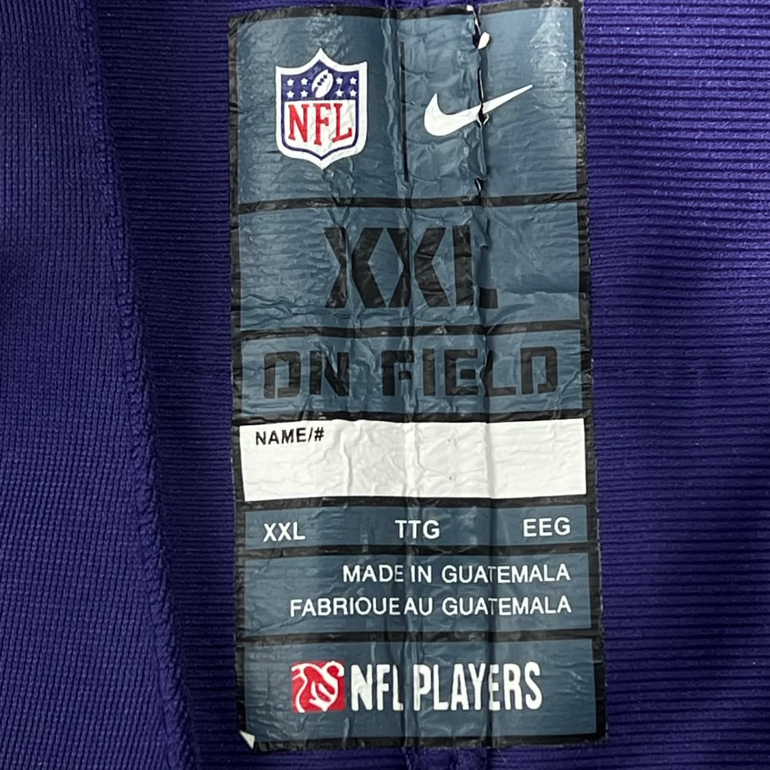 NFL 바이킹스 제퍼슨 반팔유니폼 s10731 상품이미지7