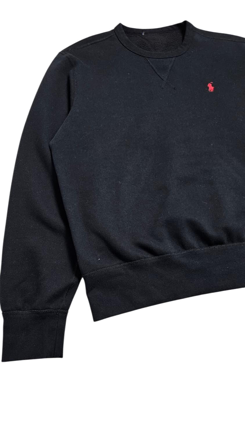 폴로 랄프로렌 스탠다드 기모 맨투맨 블랙 상품이미지5